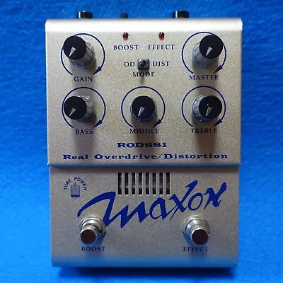 Maxon ROD-881 W/Box Real Tube Overdrive Made In Japan MIJ • $100