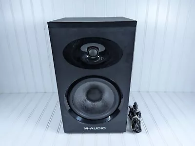 M-Audio BX8 GRAPHITE 8  Powered Studio Reference Monitor Tested Free Shipping • $79.95