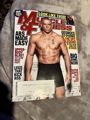 Muscle & Fitness Magazine UFC St. Pierre November 2013 • $12.89