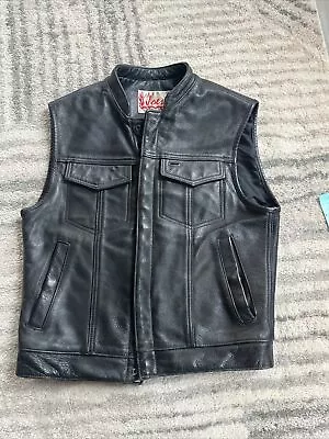 Lil Joes Leather Men’s Motorcycle Jacket • $100