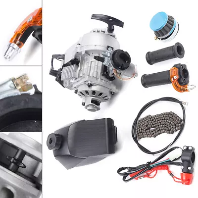 2-Stroke Pull Start Engine Motor Kit 49cc For Mini Pocket Dirt Bike Scooter ATV • $71.25