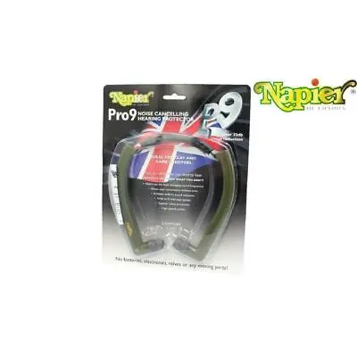 £28.95 • Buy Napier Pro 9 Hearing Protection - Shooting Ear Defenders