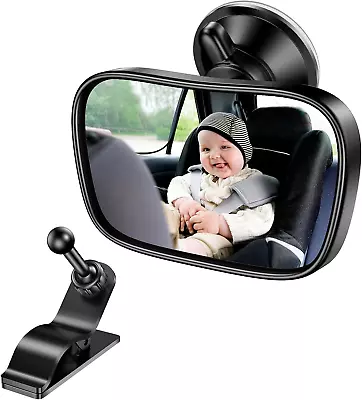 Range Tour Baby Car Mirror 360° Adjustable Rearview Mirror For Rear Facing Cup • £9.64