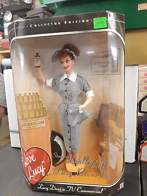 Barbie 1997 I Love Lucy Lucille Ball Episode 30 Lucy Does A TV Commercial Clean • $23.99