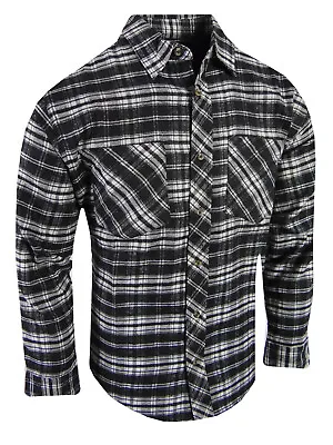 Plaid Flannel Mens Shirt Soft NEW Colors Double Chest Pockets Button Up Western • $15.95