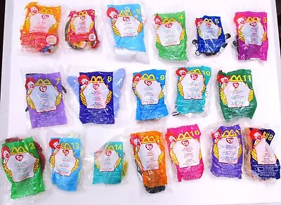 Mcdonalds 2000 Happy Meal Beanie Baby Set Of 18 • $14.99