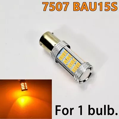 Amber 7507 BAU15S PY21W 92 LED Projector Bulb Rear Signal Light Y1 JP USA N • $12.30