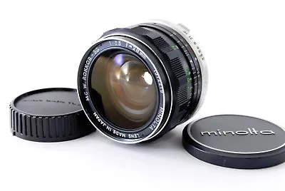 **App.MINT! AS IS** Minolta MC W.Rokkor-SG MD 28mm F/3.5 Lens From Japan 369183 • $29.99