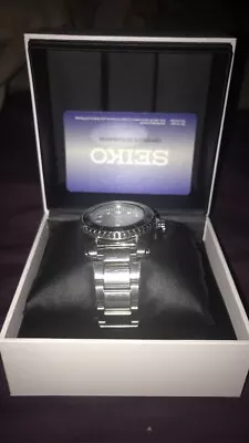 Seiko Kinetic Men's Black Watch - SBDD001 • £240