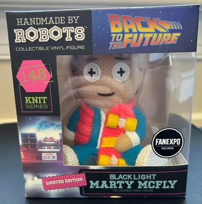 Handmade By Robots Marty McFly Black Light FANEXPO Limited Edition Knit Series • $19.99