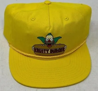 VANS Simpsons Rare KRUSTY THE CLOWN KRUSTY BURGER Hat! New With Tags Vtg  • $64.97