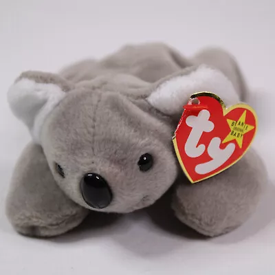 RARE Ty Beanie Baby Mel Retired Original 1996 Koala Bear With Tags PVC Pellets • $9.97