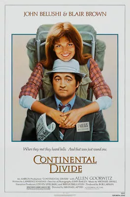 Continental Divide Movie Poster 11 X17  11x17 USA SELLER • $15.20