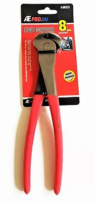 Ate Pro 8  End Nipper Cutters Wire Cutting Pliers Pincer Dykes #30237 • $14.99