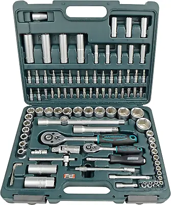 Mannesmann Socket Set Sockets And Bits In CV/Allround 94 Pieces • £111.23