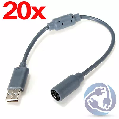 Wholesale Lot - 20x USB Breakaway Trip Cable Cord For Xbox 360 Wired Controller • $35.99