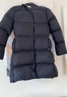 Ralph Lauren Girls' Puffer Blue Winter Down Feather Coat Jacket Size M 8-10 • £50