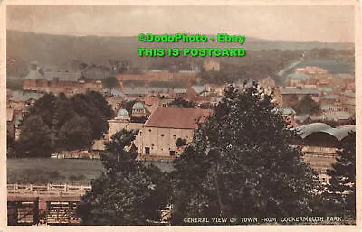 R398090 General View Of Town From Cockermouth Park. Post Card • £7.99