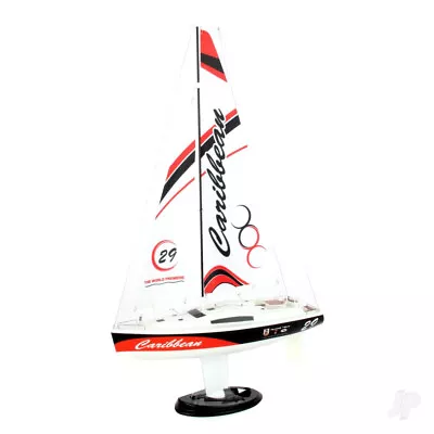 Joysway Caribbean 1:46 Scale Boat RTR RC Sailing Yacht - Red • £69.99