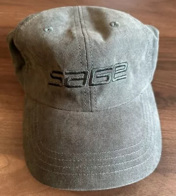 Sage Fly Rods Fly Fishing Adjustable Hat NWOT • $25