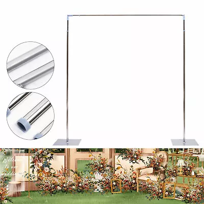 3X6M 3X3M Telescopic Curtain Wedding Backdrop Stand Support Frame Pipe Pole Kit • $148