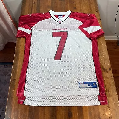Matt Leinart Jersey Mens Large White Arizona Cardinals NFL Football Reebok • $24.99