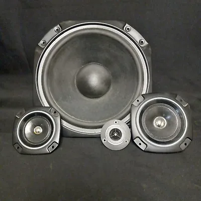 $49.99 • Buy Lot Of Mitsubishi Model M-S5200  12  Woofer And Tweeters, 4 Pieces Total