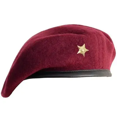 Che Guevara Assorted Golden Metal Star Military Men & Woman's Beret Army Cap • $15.74