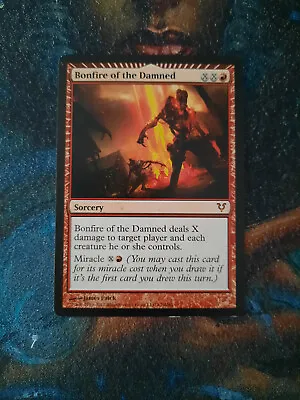 Magic Gathering MTG - Bonfire Of The Damned - Avacyn Restored - Ex • $10.09