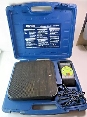 Bacharach CS100 Electronic Refrigerant Charging Scale Portable W/ Case • $99.95