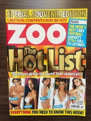 £12 • Buy Zoo Magazine 14th - 20th April 2006 The Hot List Keeley Hazell Kelly Brook N 113