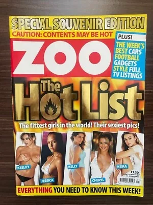 £12 • Buy Zoo Magazine 14th - 20th April 2006 The Hot List Keeley Hazell Kelly Brook N 113