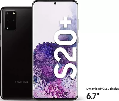 USED Grade A | Samsung Galaxy S20 Plus 5G | 128GB | Black | LCD Faulty I Unlock • $149