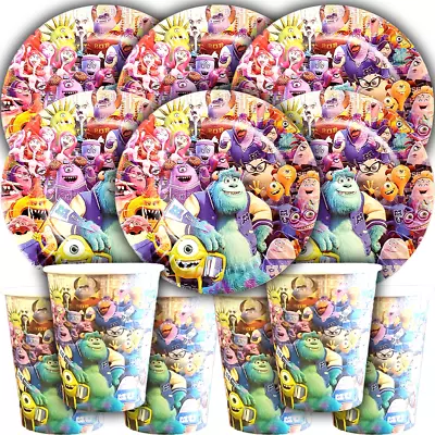 MONSTERS INC Monster CUPCAKE BALLOON CAKE TOPPER Birthday Party Decoration Favor • $7.99
