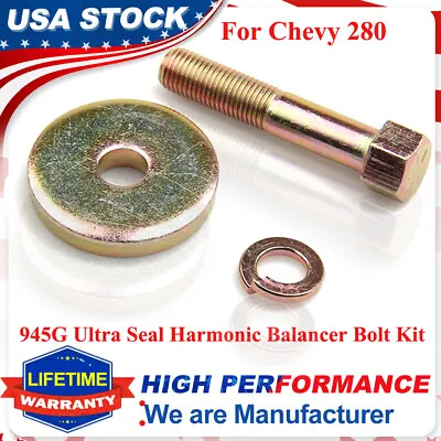 945G SBC Harmonic Balancer Bolt Small Block Damper For Chevy 280 305 350 383 400 • $8.99