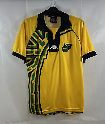 Jamaica Home Football Shirt 1998/00 Adults Medium Kappa C895 • £149.99