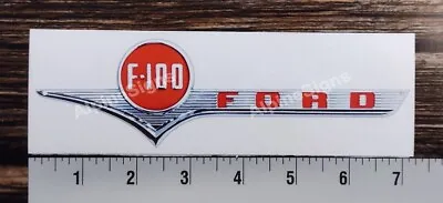 Ford F-100 Truck 1956 Badge Sticker Decal • $15.38