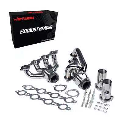 Flashark Fit 82-04 Chevrolet S10 Blazer LS1 Sonoma Engine Swap Stainless Headers • $145.74