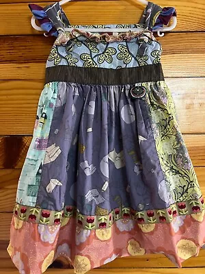 Matilda Jane Broadway Knot Dress Girls Heart Soul Pride Character Counts Size 2 • $44.99