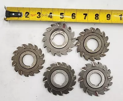 (Lot Of 5) Niagara Side Milling Cutters 3 X1/4 X1  - HSS - Made In USA • $50