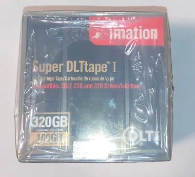 Imation 16260 Super DLT Tape 160 Gb / 320 Gb NEW Factory Sealed Free Ship USA • $22.99