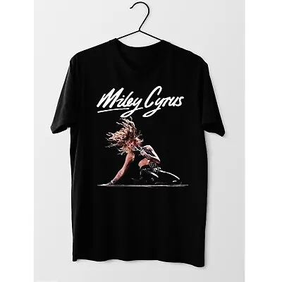 Hot Miley Cyrus Concert  Short Sleeve Men All Size T-Shirt Q999 • $14.99