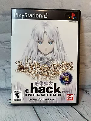 .hack Infection (PS2 PlayStation 2 Ban Dai 2002) Complete CIB • $33.25