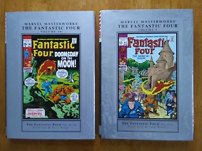 Marvel Masterworks Fantastic Four Vol. 9 & 10 Reprinting #82 To #104 HC 2005 • $68