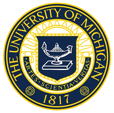 University Of Michigan Vinyl Sticker/Decal  - College Football - The  Wolverines • $1.95