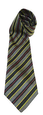 London Scottish Regiment Woven Stripe  Uk Made Military Tie • £14.99