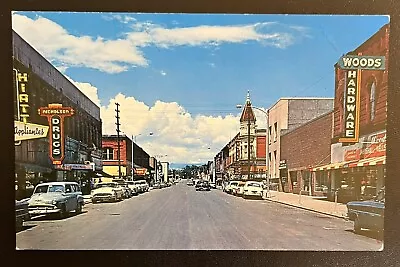 Vintage Postcard 1950s Ellensburg Washington Street Scene & Cars • $7.85