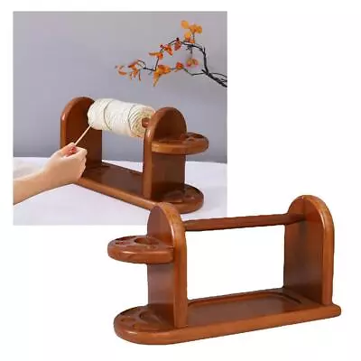 Wooden Yarn Ball Holder DIY Wooden Yarn Winder For Knitting Crocheting/s S89C • £23.99