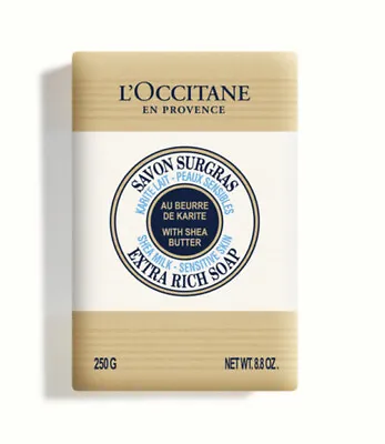 L'OCCITANE EN PROVENCE SHEA Milk EXTRA SENSITIVE SKIN RICH SOAP Bar • $18.04