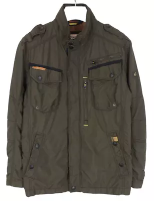 CAMEL ACTIVE C20582 Gore-Tex Jacket Men's (EU) 50 Full Zip High Neck Lightweight • £41.99